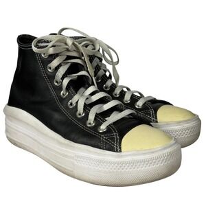 Converse Chuck Taylor All Star Lift Move Platform High Top Womens 9 Black Chunky